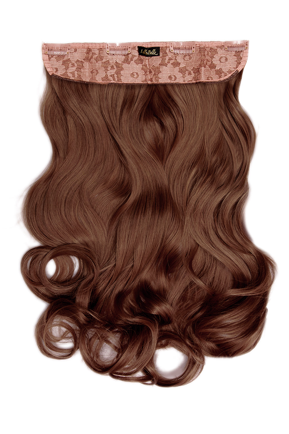 Thick 20" 1 Piece Curly Clip In Hair Extensions - REDS | AUBURN #1