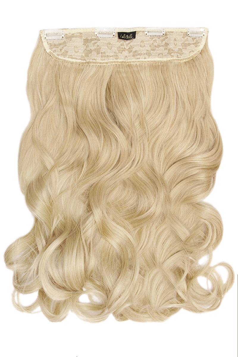Dicke 20" 1-teilige lockige Clip-In-Haarverlängerungen  - BLONDE | KALIFORNISCHE BLONDE #2