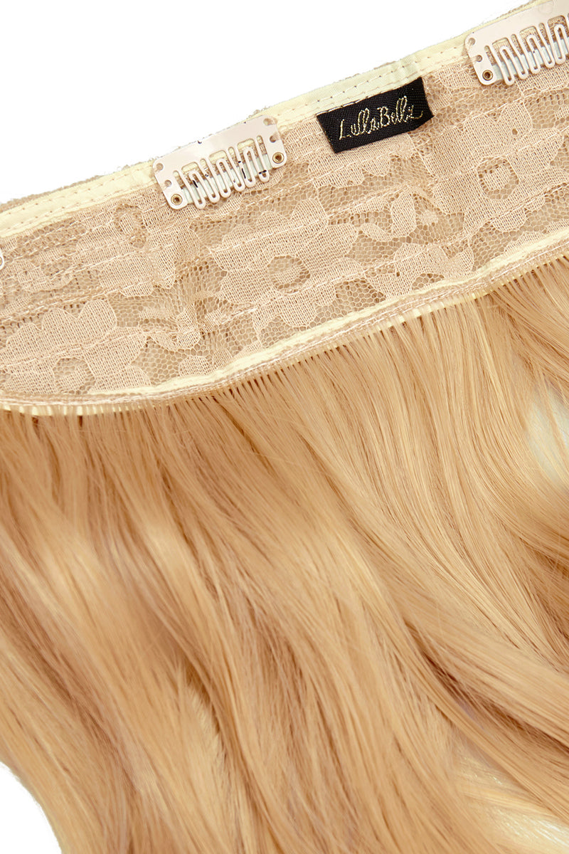 Dicke 20" 1-teilige lockige Clip-In-Haarverlängerungen  - BLONDE | Karamellblond #2