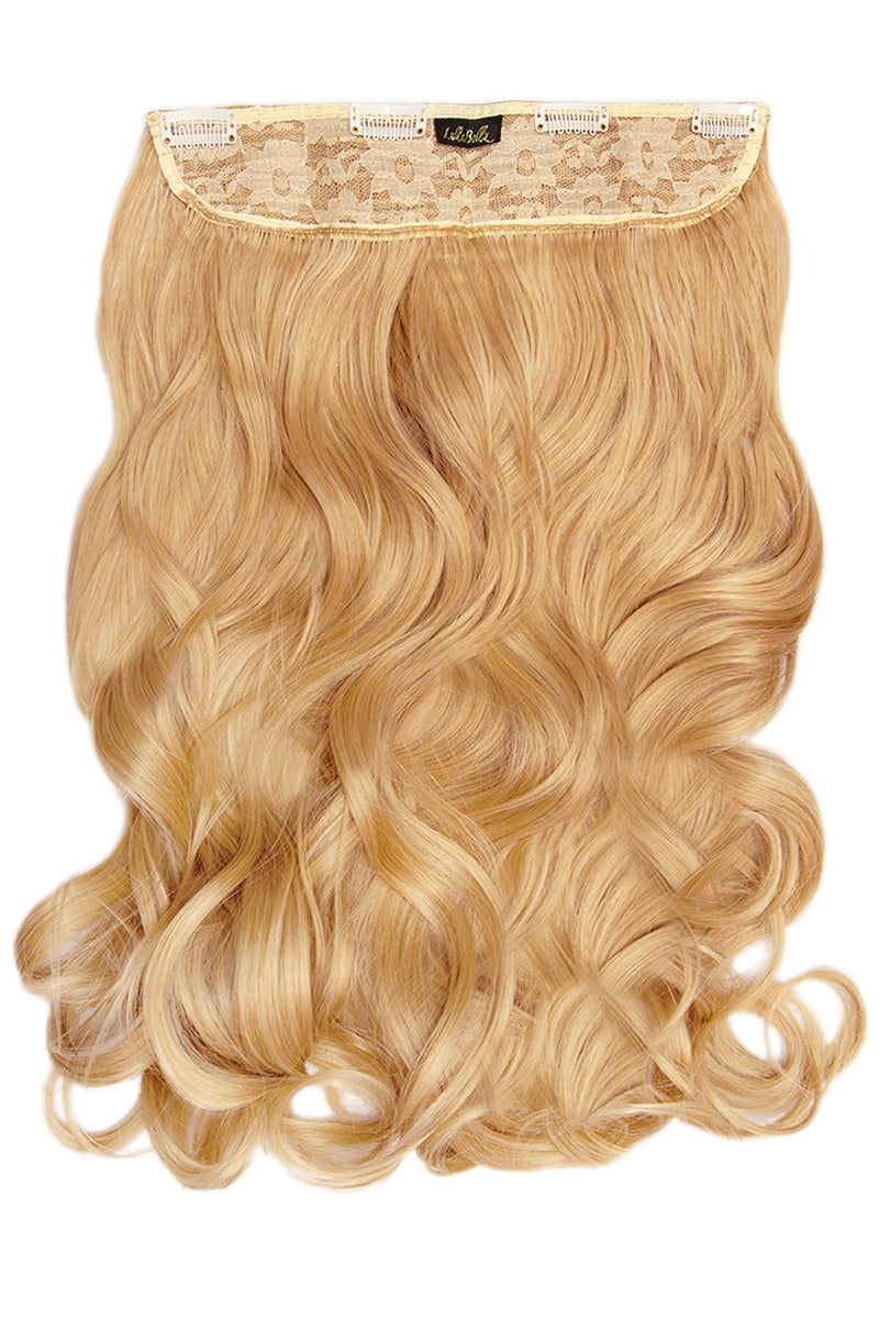 Dicke 20" 1-teilige lockige Clip-In-Haarverlängerungen  - BLONDE | Karamellblond #1