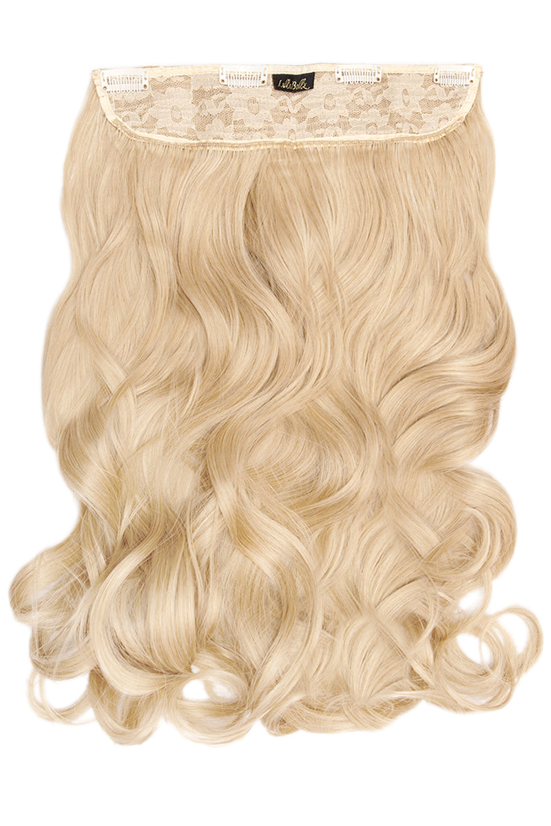 Dicke 20" 1-teilige lockige Clip-In-Haarverlängerungen  - BLONDE | CHAMPAGNERBLOND #1
