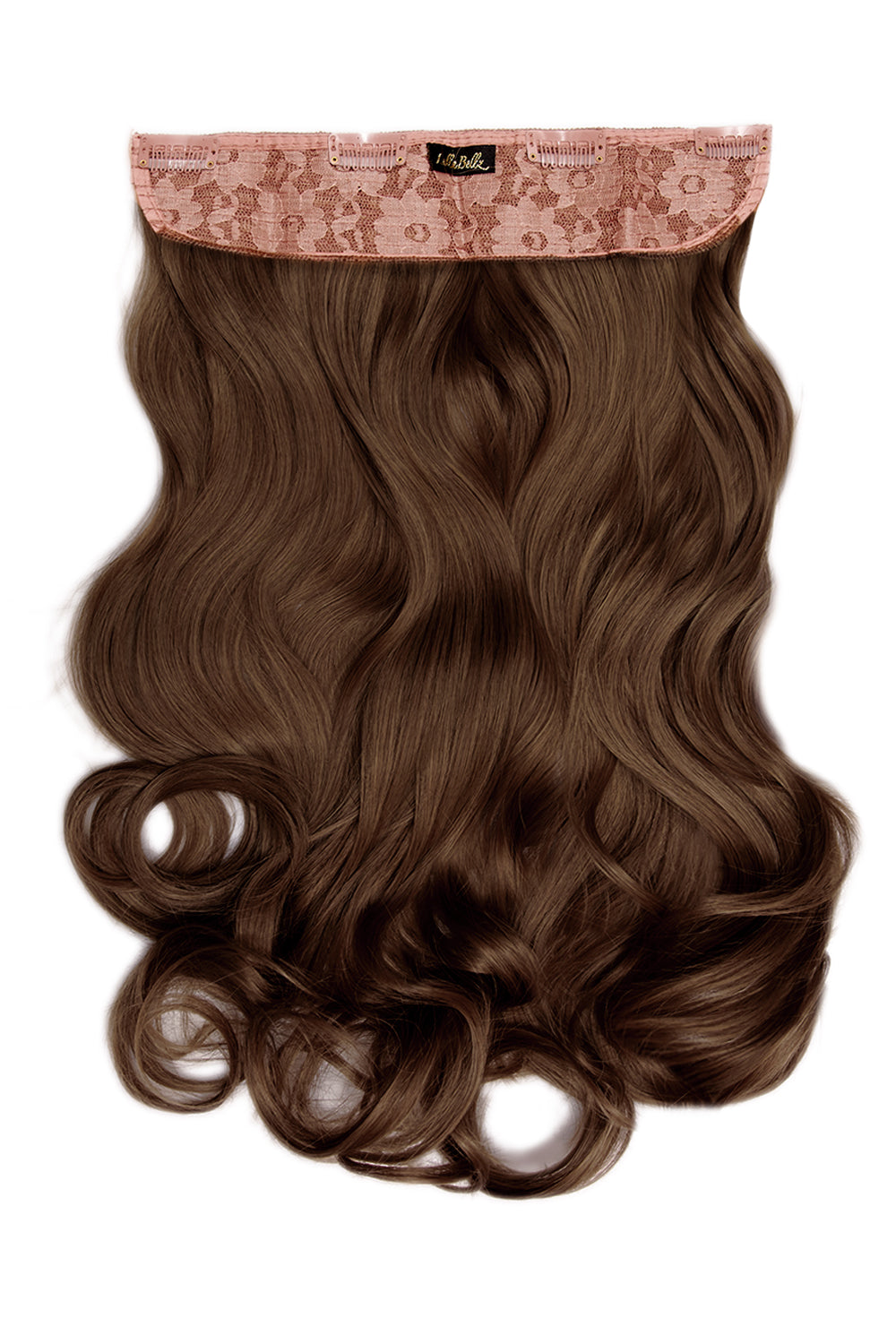 Thick 20" 1 Piece Curly Clip In Hair Extensions - BROWNS | CHESTNUT #2