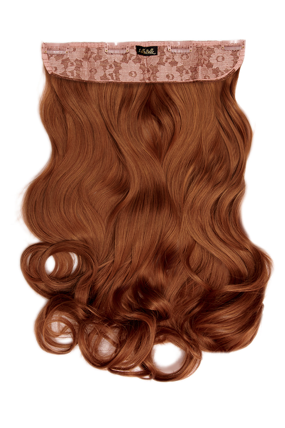 Thick 20" 1 Piece Curly Clip In Hair Extensions - REDS | COPPER RED #1