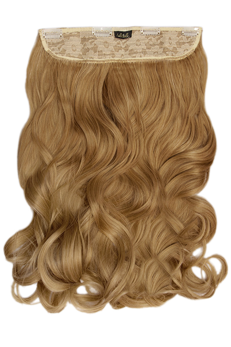 Dicke 20" 1-teilige lockige Clip-In-Haarverlängerungen  - BLONDE | ERNTE BLOND #2