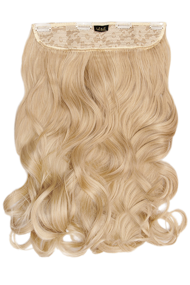 Dicke 20" 1-teilige lockige Clip-In-Haarverlängerungen  - BLONDE | HONIGBLOND #1