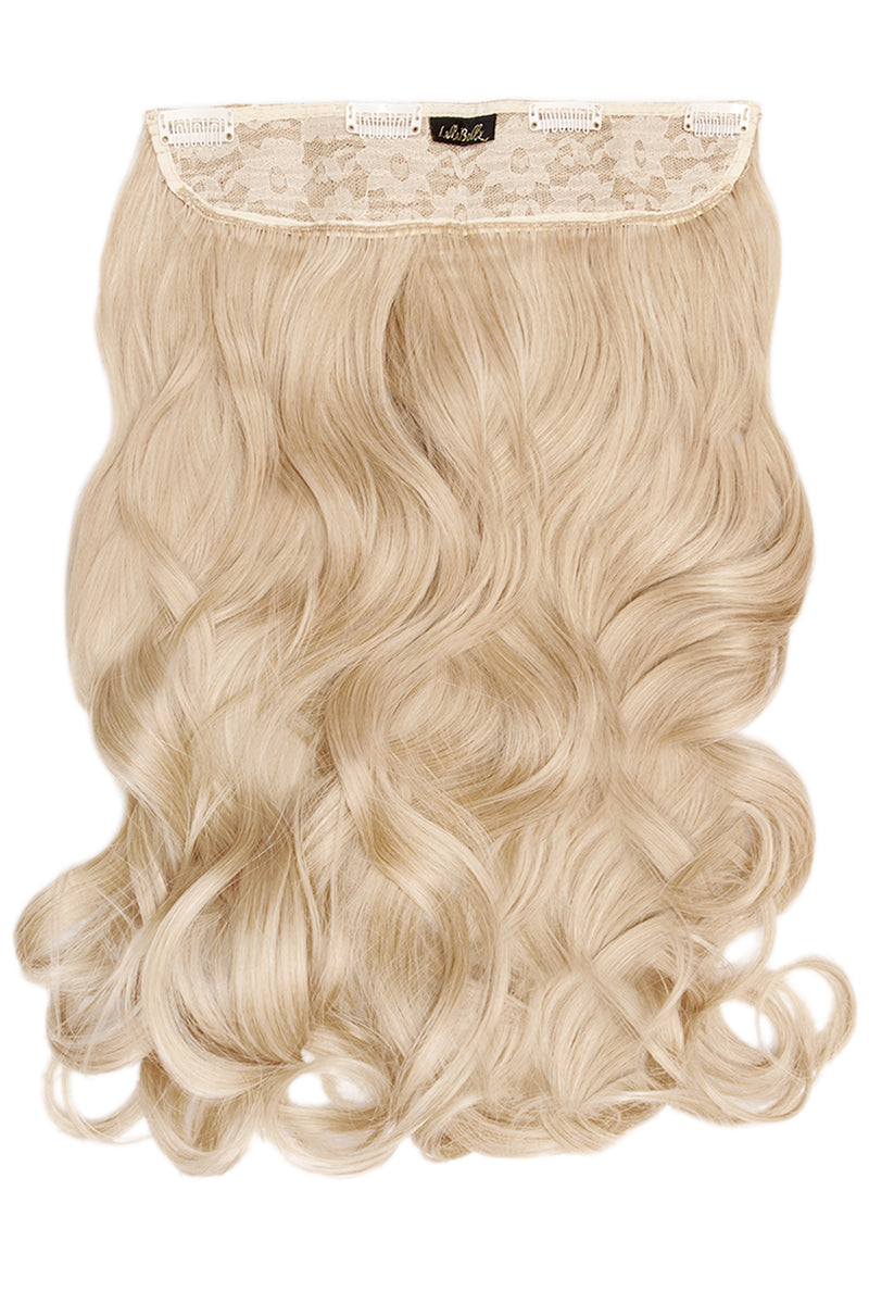 Dicke 20" 1-teilige lockige Clip-In-Haarverlängerungen  - BLONDE | HELLGOLDBLOND #1