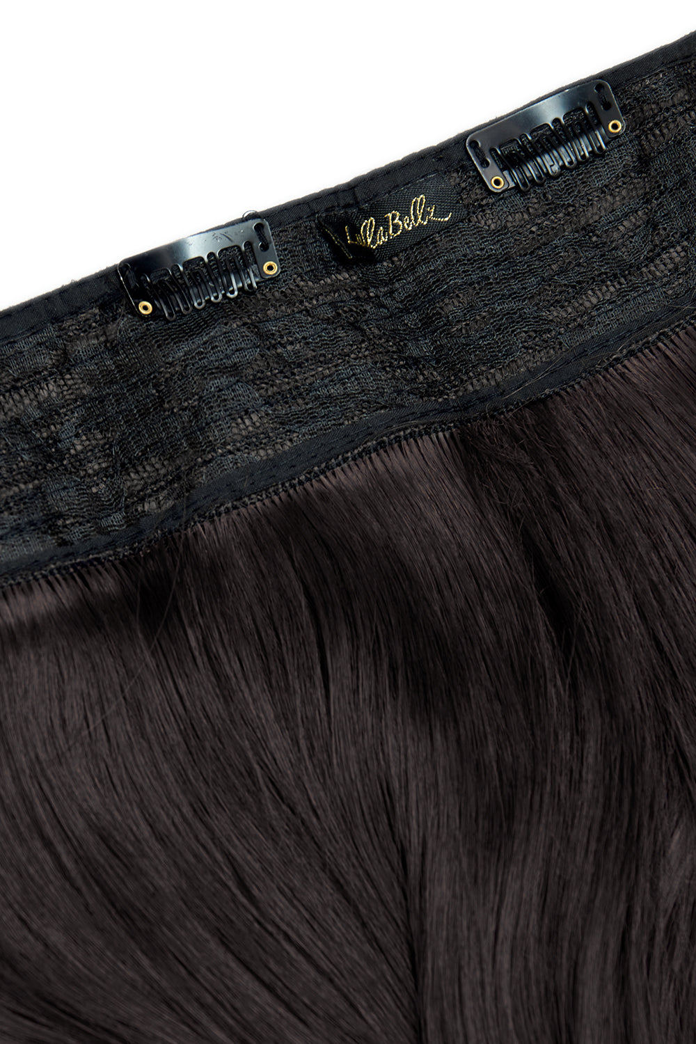 Thick 20" 1 Piece Curly Clip In Hair Extensions - BLACKS | RAVEN #3