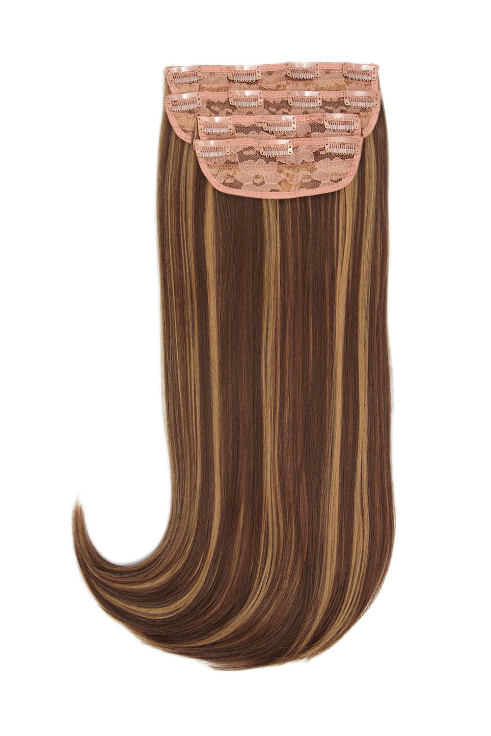 Ultimate Half Up Half Down 22'' Straight Extension and Pony Set [Clearance Lines] - BROWNS | BLONDETTE #2