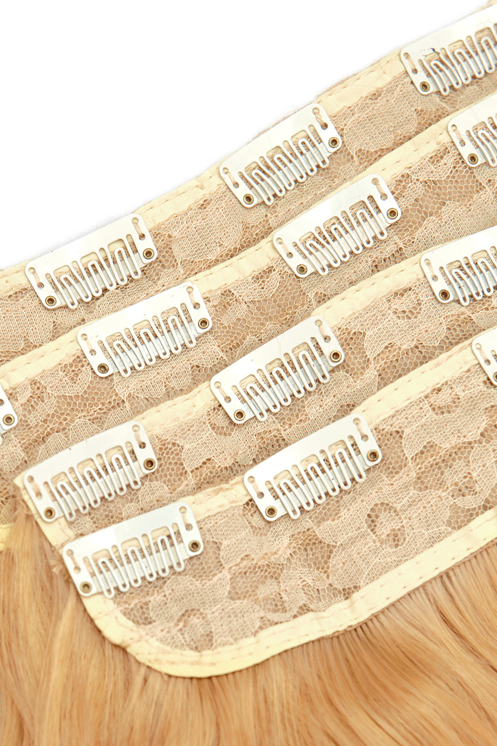 Ultimate Half Up Half Down 22'' Straight Extension and Pony Set [Clearance Lines] - BLONDES | CARAMEL BLONDE #5