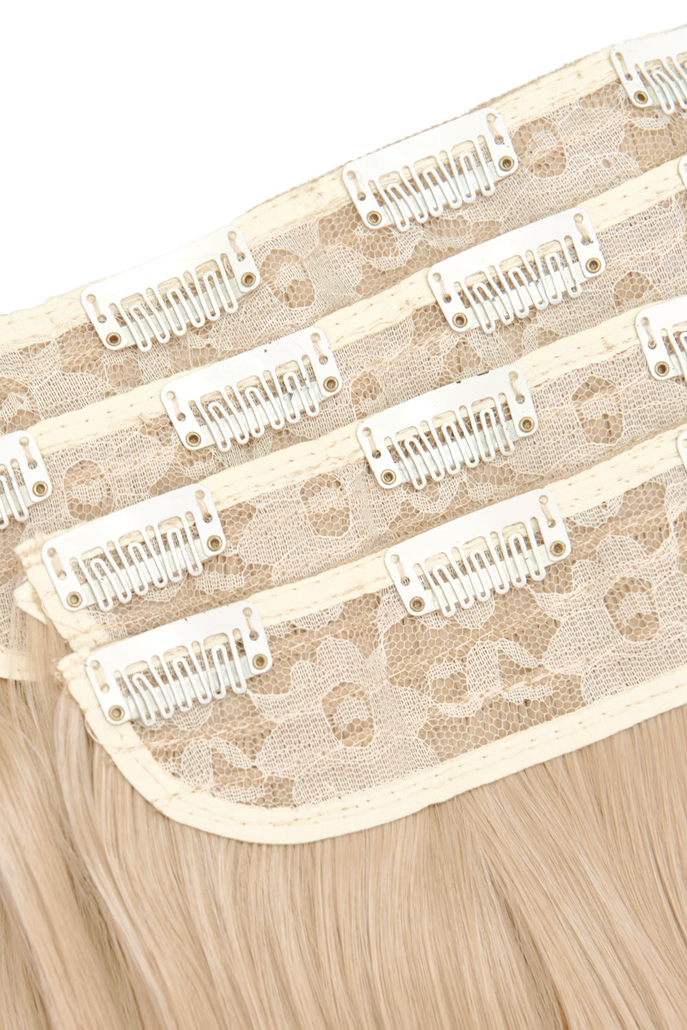 Ultimate Half Up Half Down 22'' Straight Extension and Pony Set [Clearance Lines] - BLONDES | LIGHT GOLDEN BLONDE #3