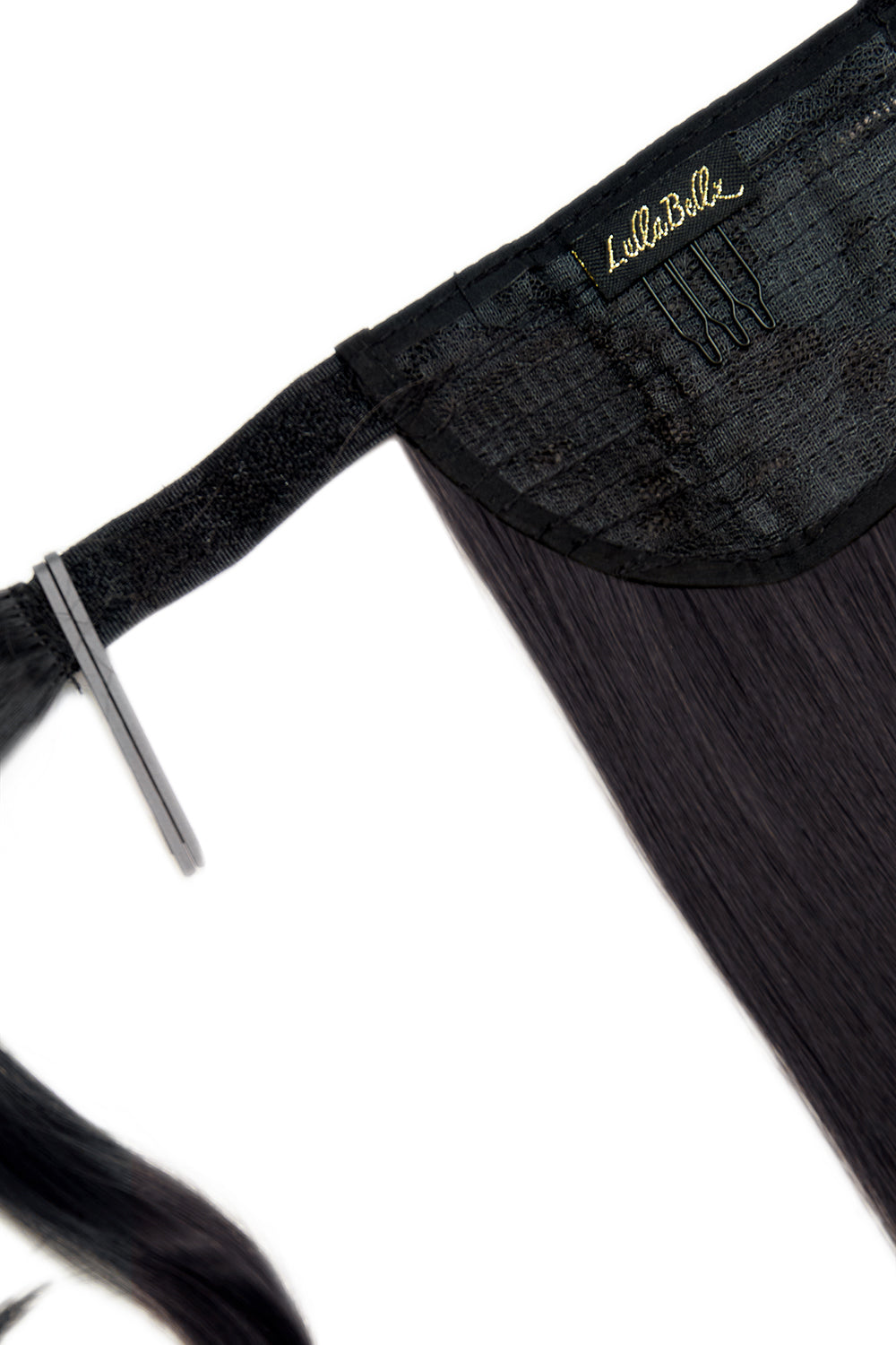 Ultimate Half Up Half Down 22'' Straight Extension and Pony Set [Clearance Lines] - BLACKS | RAVEN #5