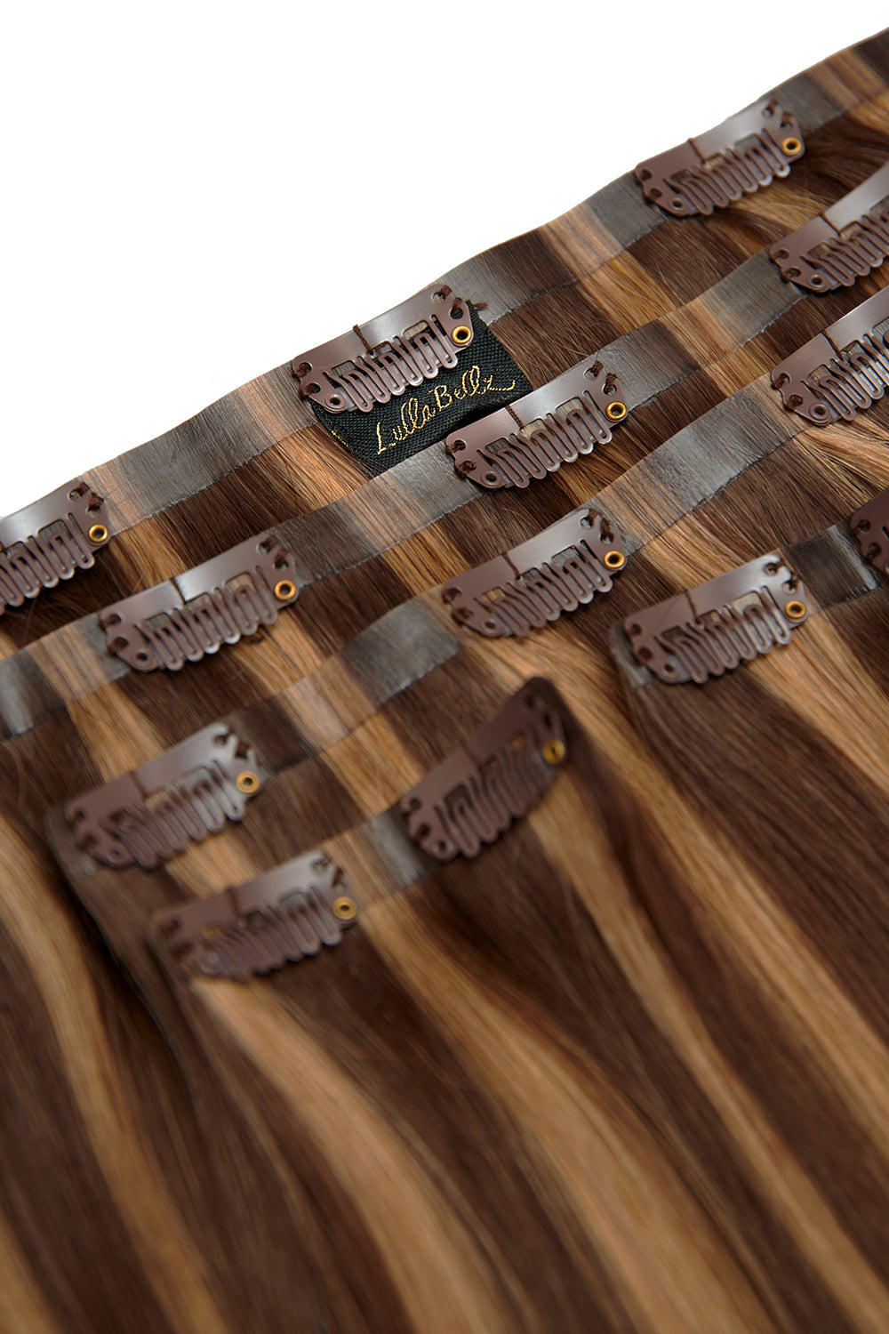 Luxe Or 20" 200g 5 Pièces Extensions de Cheveux Humains - MARRONS | BLONDETTE #2