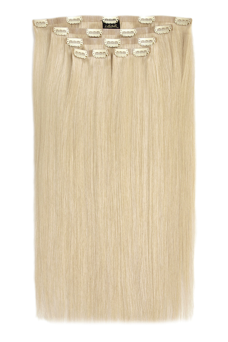 Luxus Gold 20" 200g 5-teilige Echthaarverlängerungen - BLONDE | KALIFORNISCHE BLONDE #1