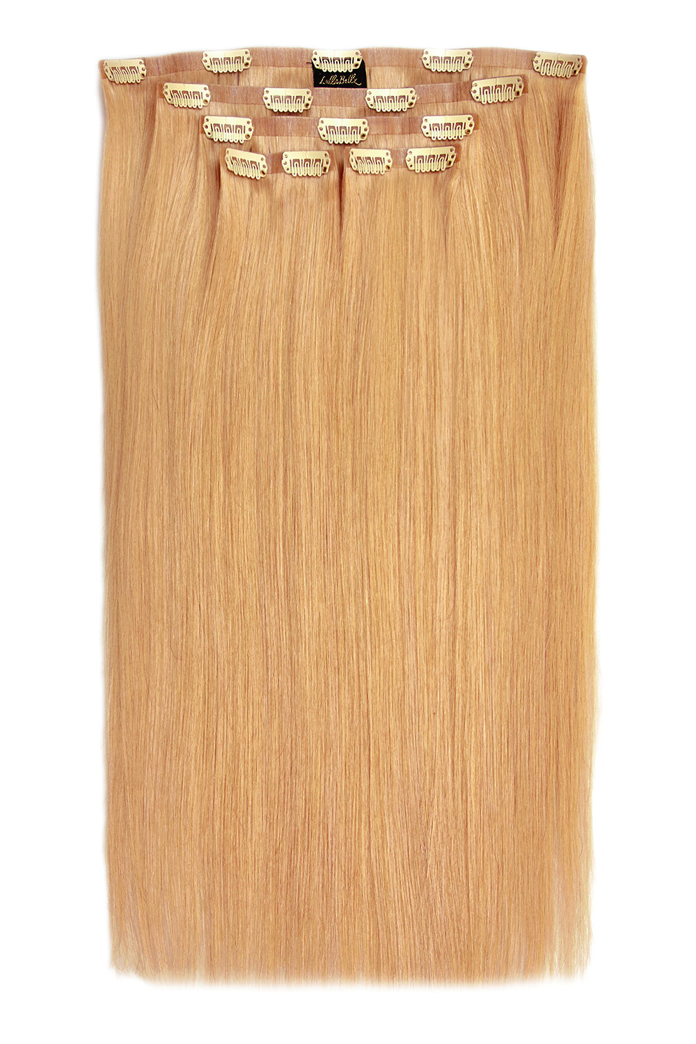 Luxe Or 20" 200g 5 Pièces Extensions de Cheveux Humains - BLONDS | BLOND CARAMEL #1