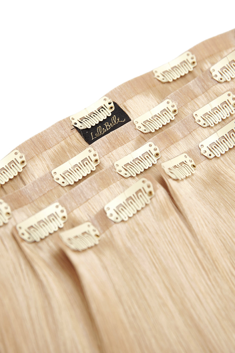 Luxus Gold 20" 200g 5-teilige Echthaarverlängerungen - BLONDE | CHAMPAGNERBLOND #2