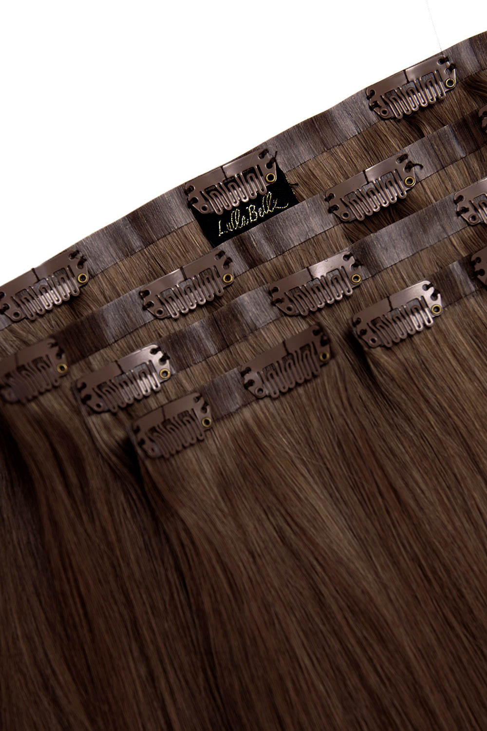 Luxe Or 20" 200g 5 Pièces Extensions de Cheveux Humains - MARRONS | CHÂTAIGNE #2