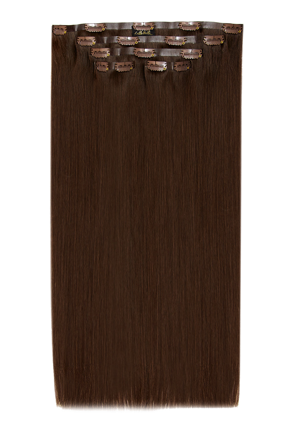 Luxe Or 20" 200g 5 Pièces Extensions de Cheveux Humains - MARRONS | BRUN DORÉ #1