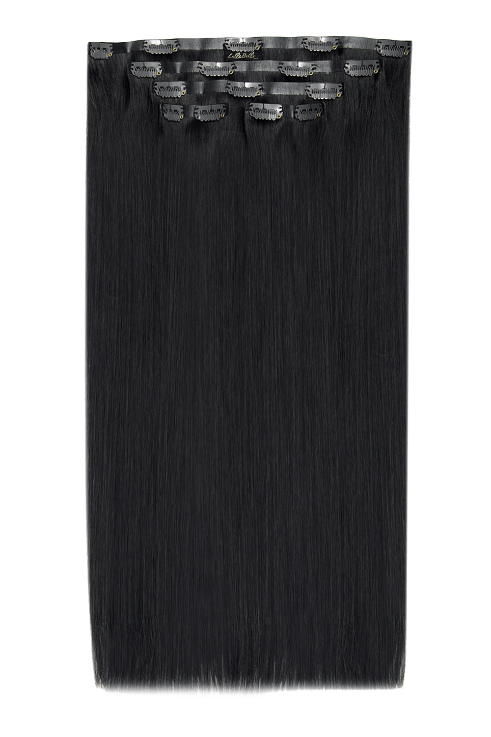 Luxe Or 20" 200g 5 Pièces Extensions de Cheveux Humains - NOIRS | NOIR DE JAIS #1