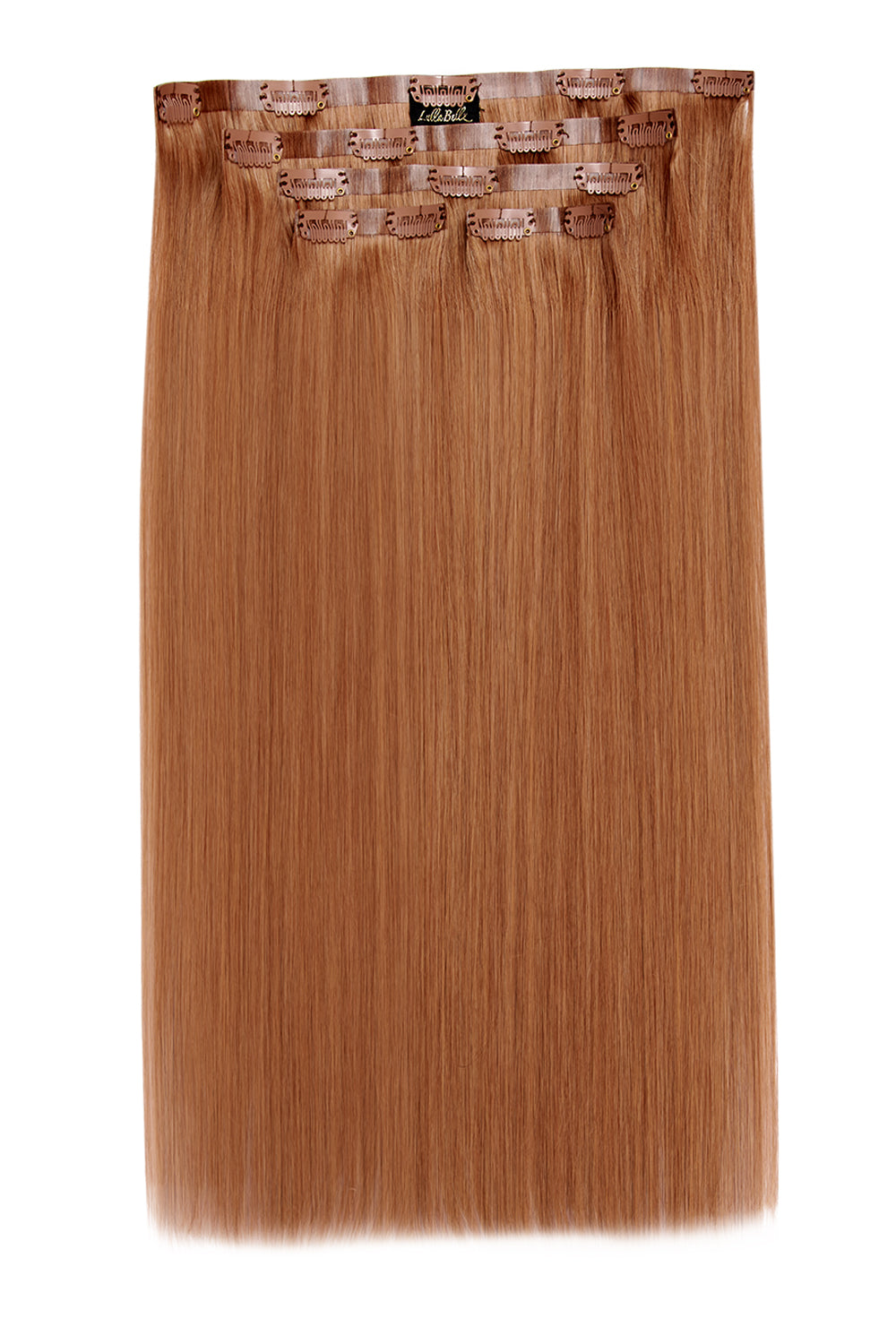 Luxe Or 20" 200g 5 Pièces Extensions de Cheveux Humains - ROUGES | AUBURN MIXTE #1