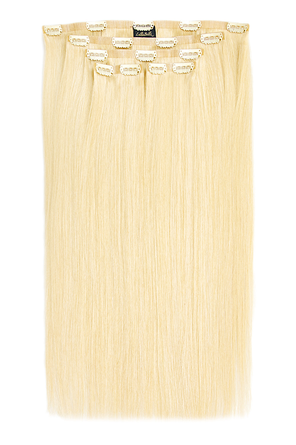 Luxe Or 20" 200g 5 Pièces Extensions de Cheveux Humains - BLONDS | BLOND PUR #1