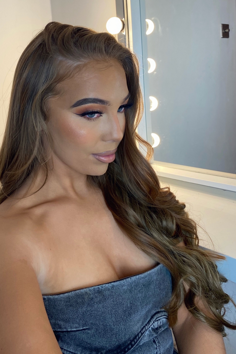 Dicke 20" 1-teilige lockige Clip-In-Haarverlängerungen  - BLONDE | ERNTE BLOND #1