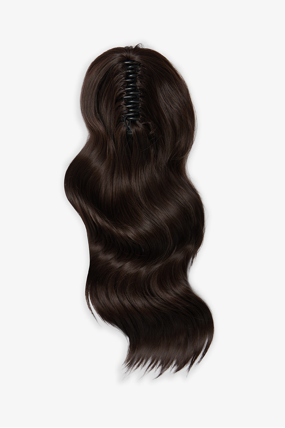 Brushed Out Wave 20" Claw Clip Pony - BROWNS | DARK BROWN #2