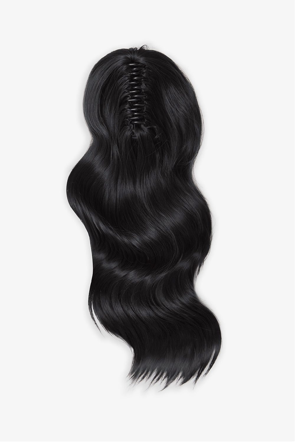 Brushed Out Wave 20" Claw Clip Pony - BLACKS | JET BLACK #1
