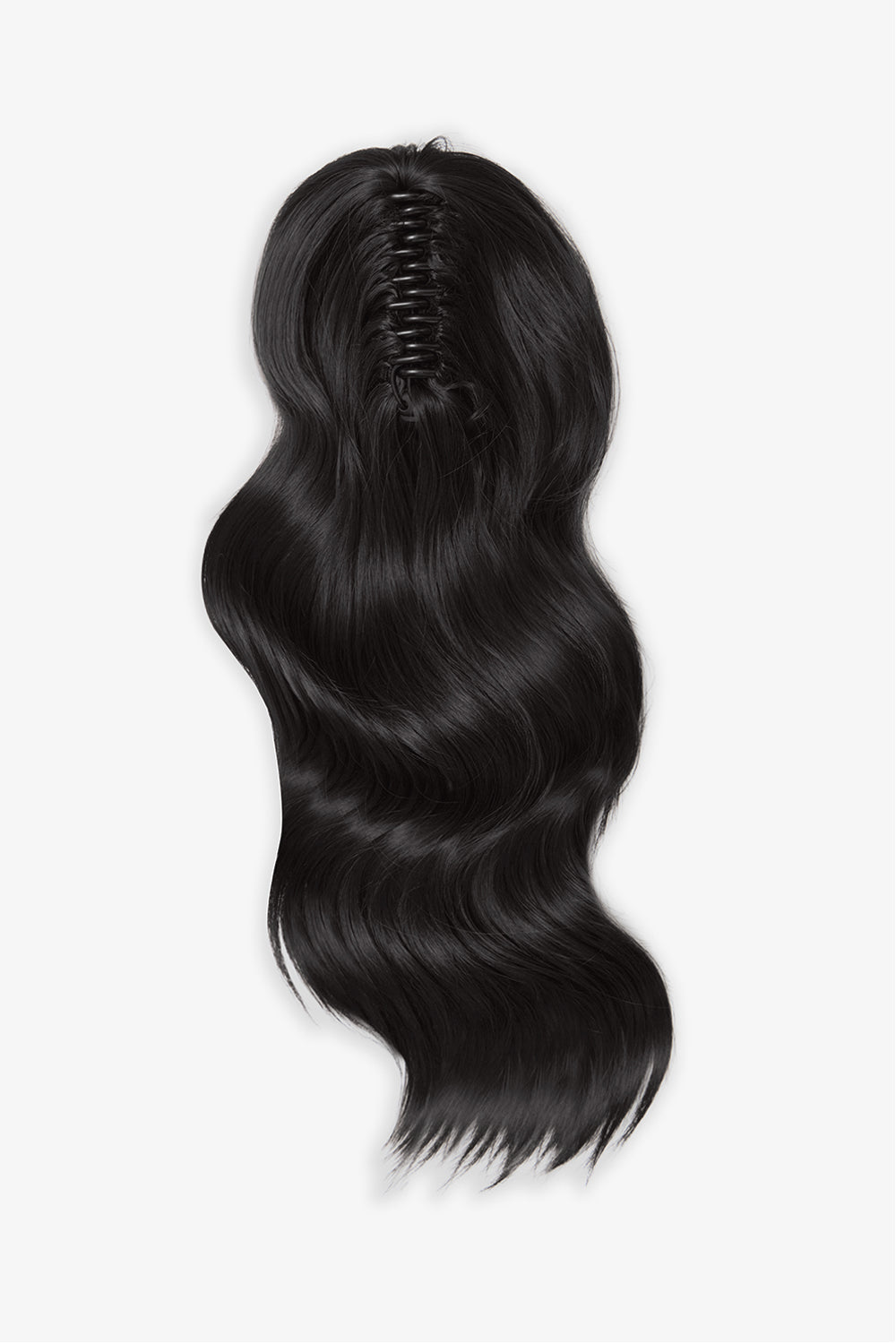 Brushed Out Wave 20" Claw Clip Pony - BLACKS | NATURAL BLACK #2