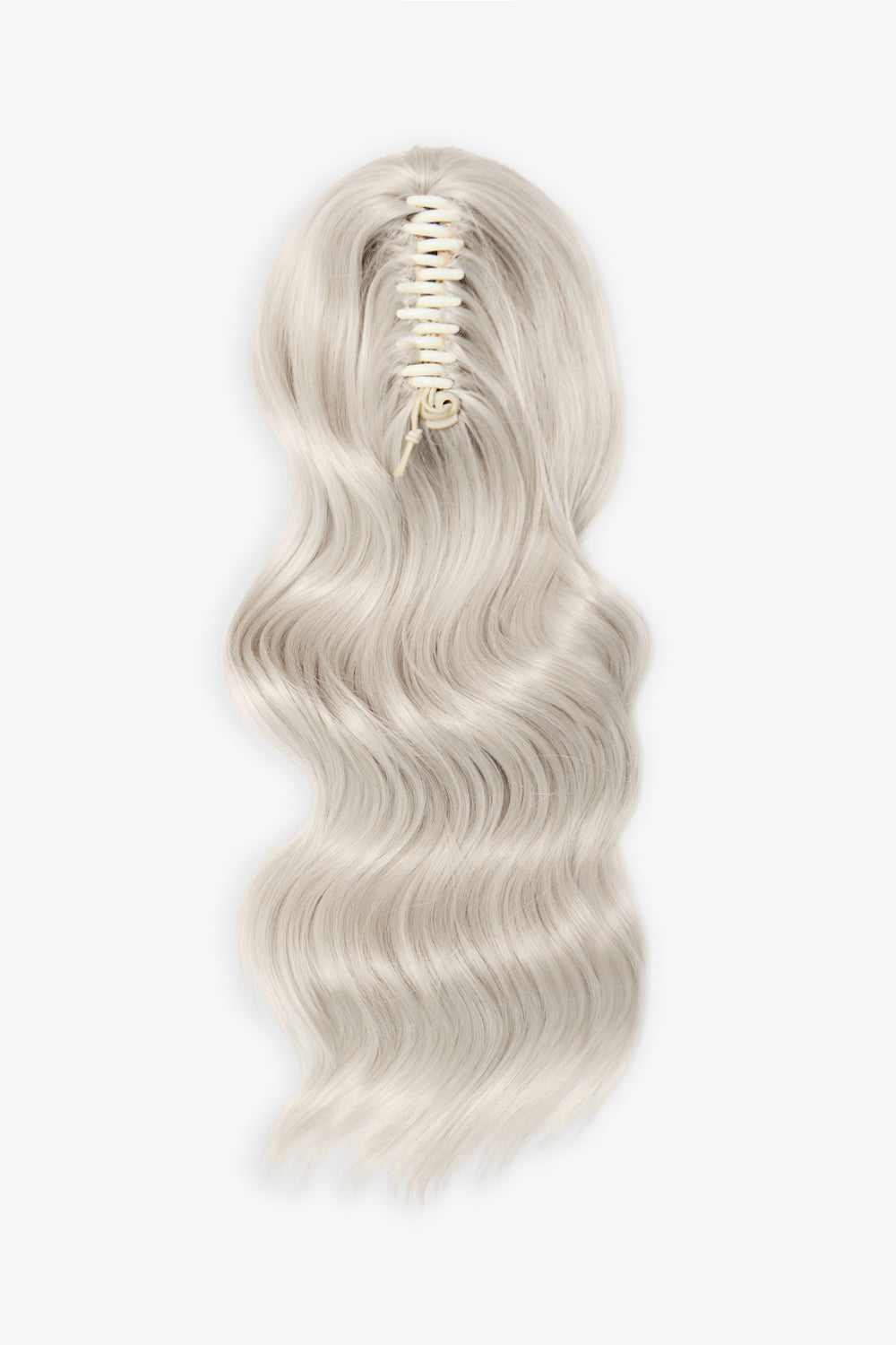 Brushed Out Wave 20" Claw Clip Pony - BLONDES | BLEACH BLONDE #2