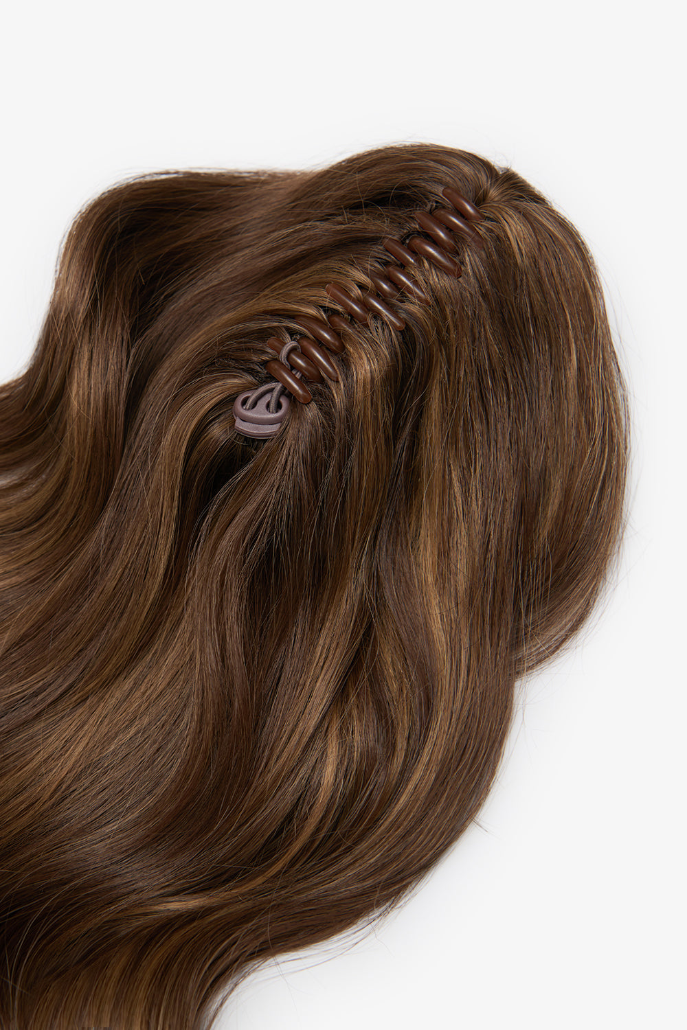 Brushed Out Wave 20" Claw Clip Pony - BROWNS | BLONDETTE #3