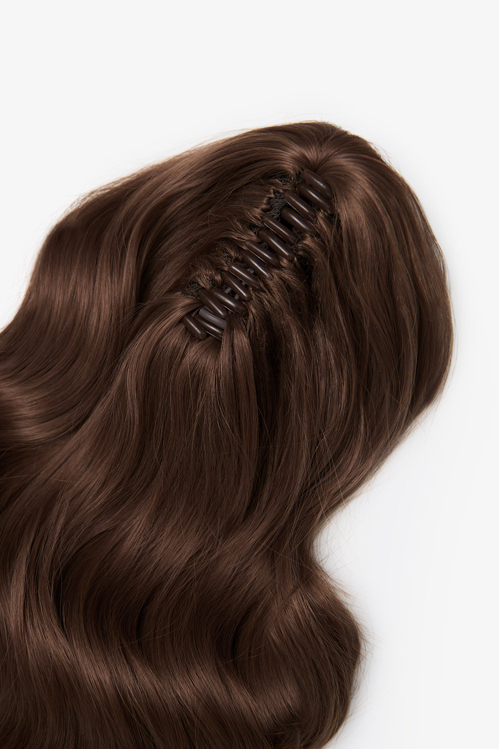 Brushed Out Wave 20" Claw Clip Pony - BROWNS | CHESTNUT #3