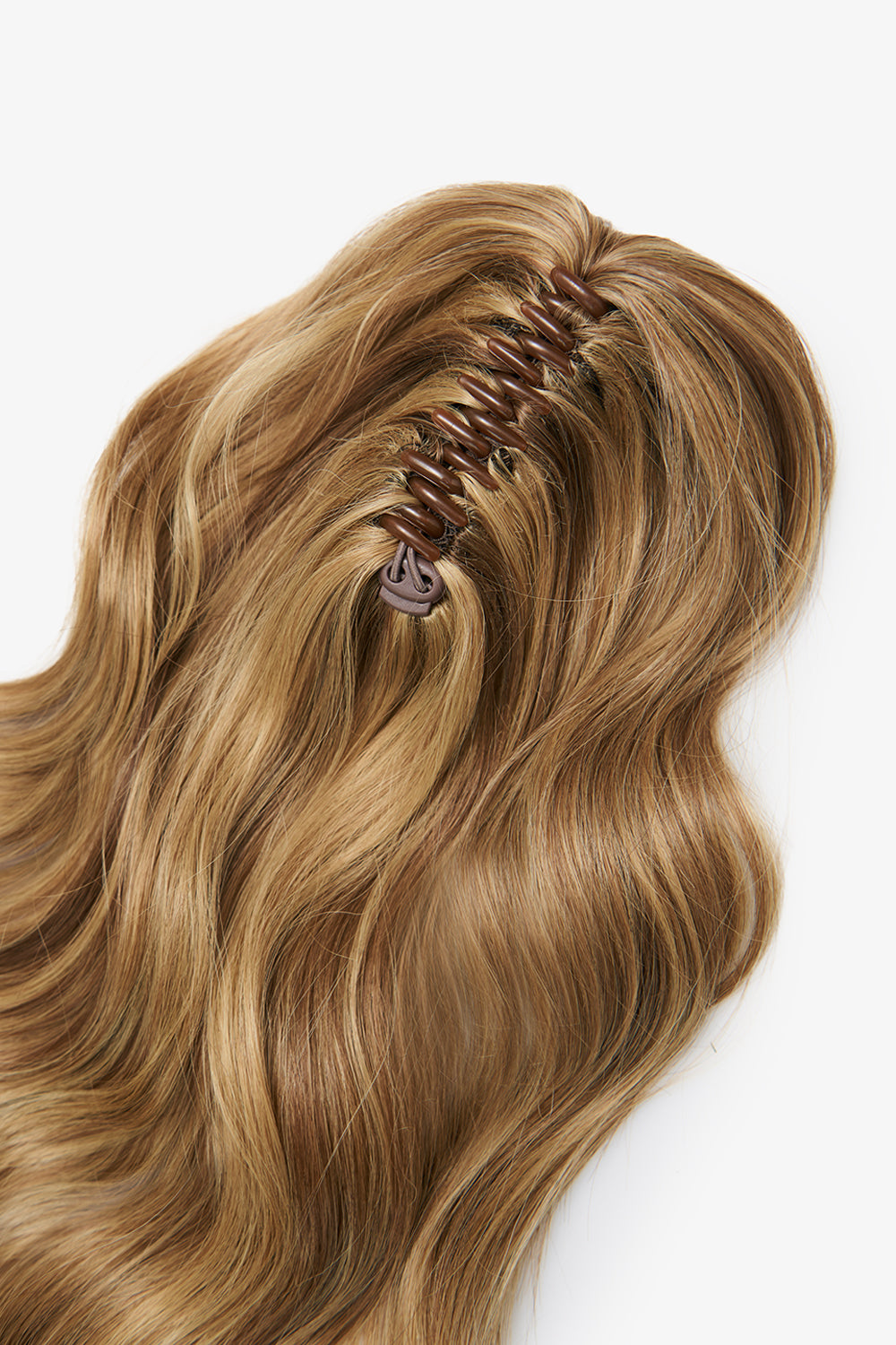 Brushed Out Wave 20" Claw Clip Pony - BROWNS | MELLOW BROWN #3
