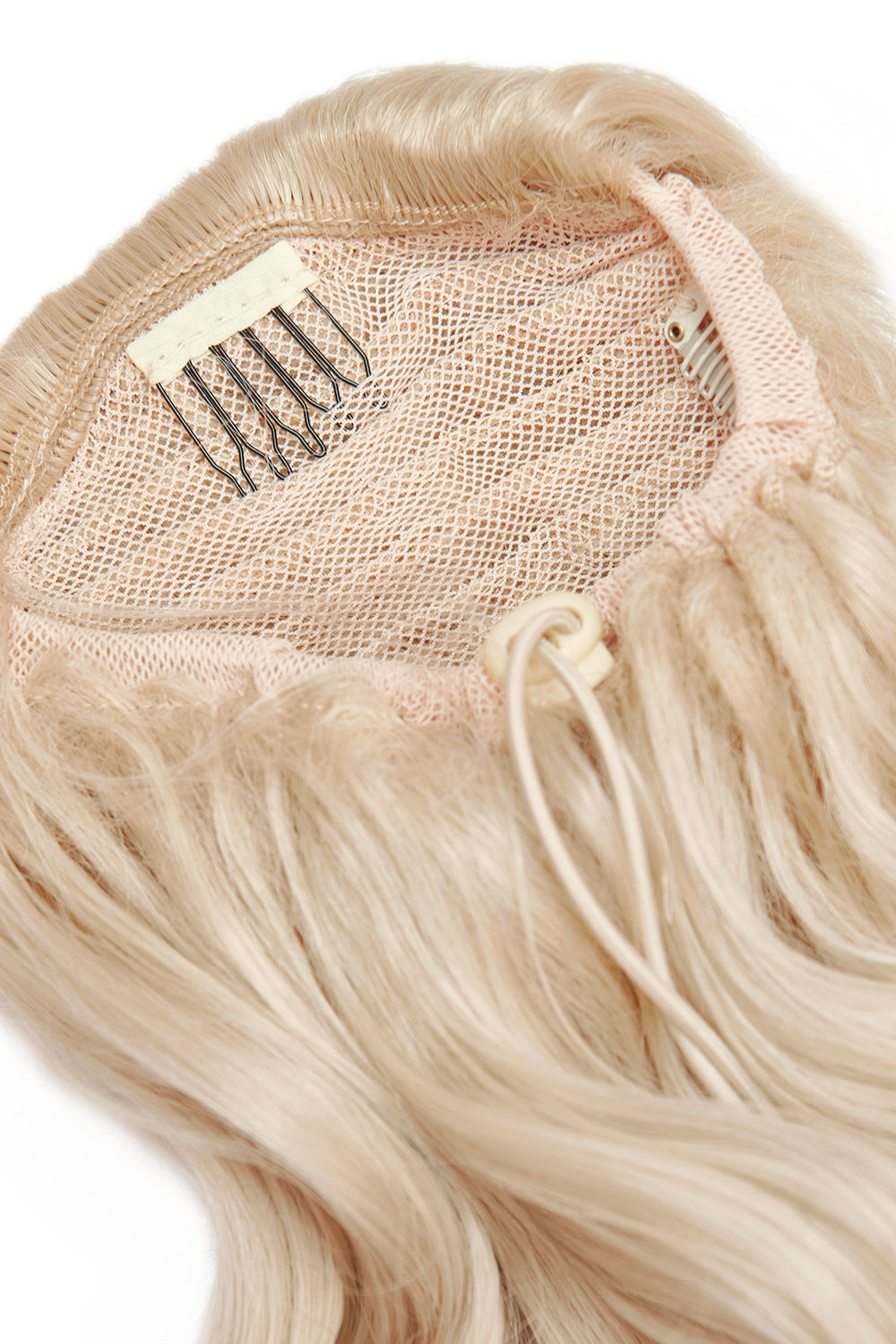 Curly Glam 22" Pferdeschwanz mit Kordelzug - BLONDE | HELLGOLDBLOND #2
