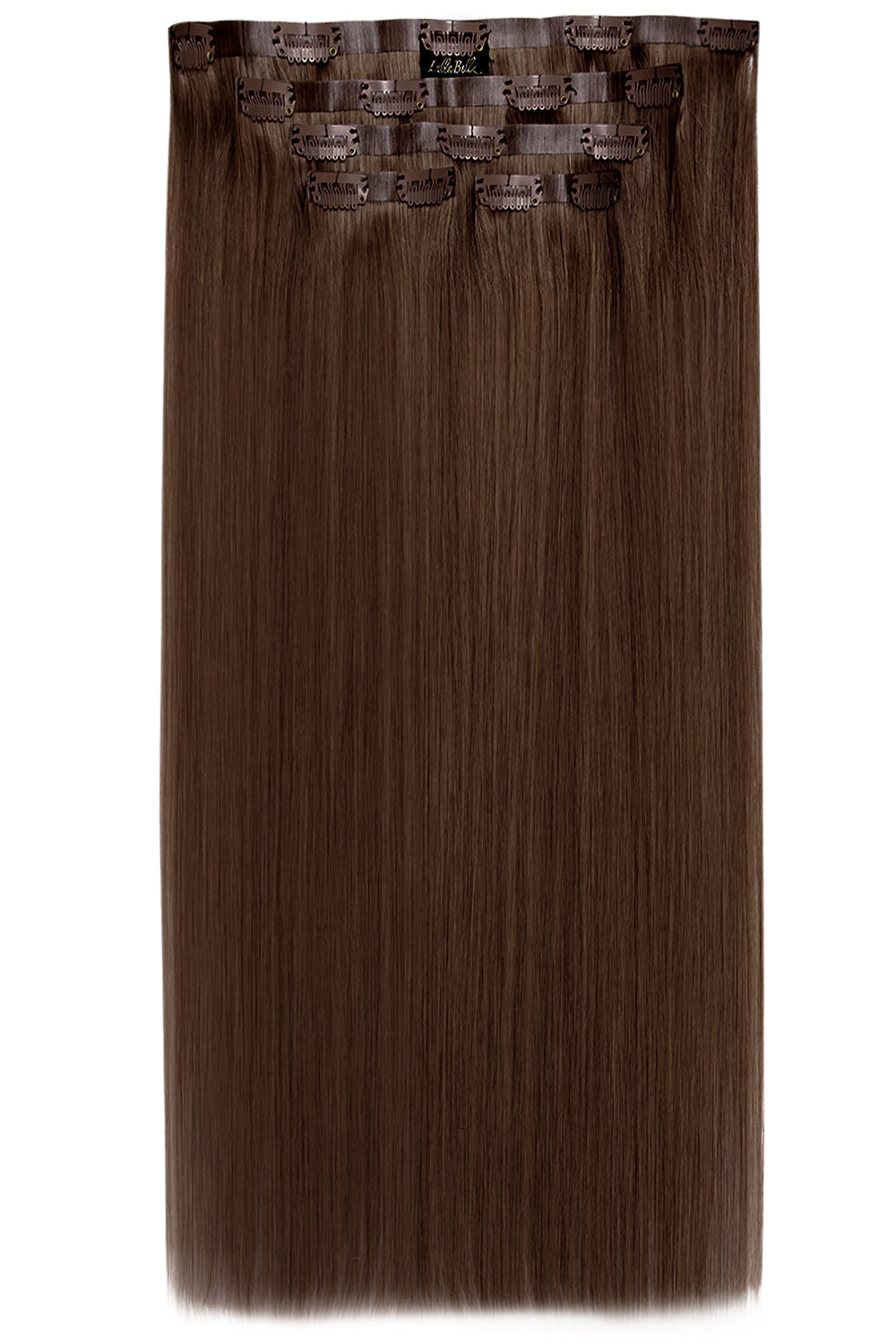 Luxury Gold 22" 250g 5 Piece Human Hair Extensions - BROWNS | CHESTNUT #1
