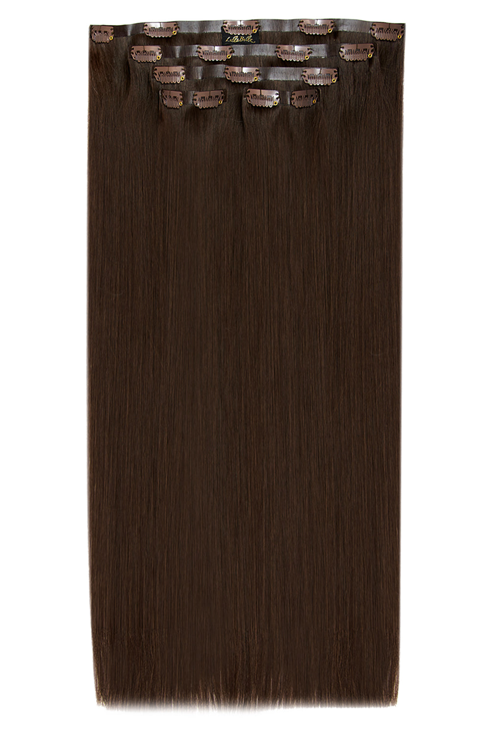 Luxury Gold 22" 250g 5 Piece Human Hair Extensions - BROWNS | CHOCOLATE BROWN #2