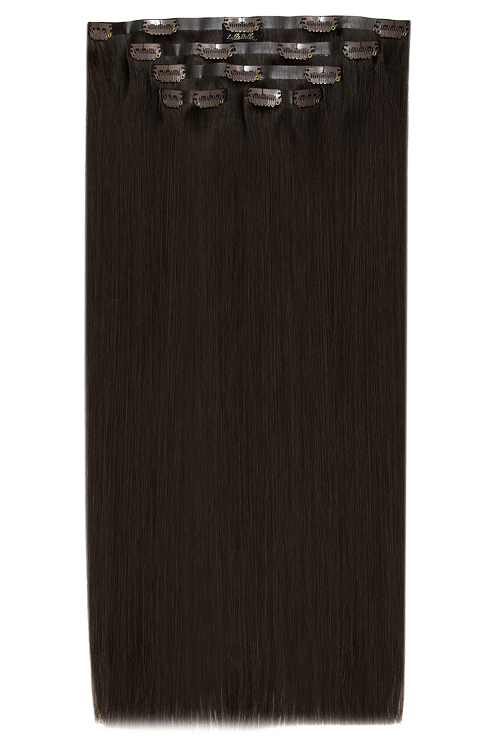 Luxury Gold 22" 250g 5 Piece Human Hair Extensions - BROWNS | DARK BROWN #2