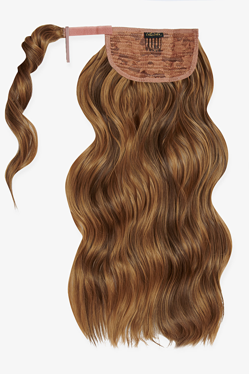 Midi Grande Brushed Out Wave 22'' Wraparound Pony - BROWNS | TOFFEE BROWN #1