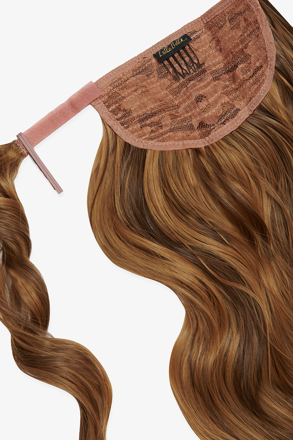 Midi Grande Brushed Out Wave 22'' Wraparound Pony - BROWNS | TOFFEE BROWN #2