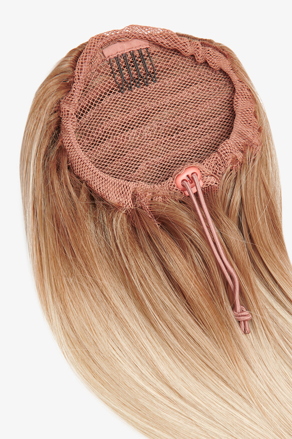 Sleek Full-Body 22" Ponytail - BLONDES | ROOTED LIGHT BLONDE #2