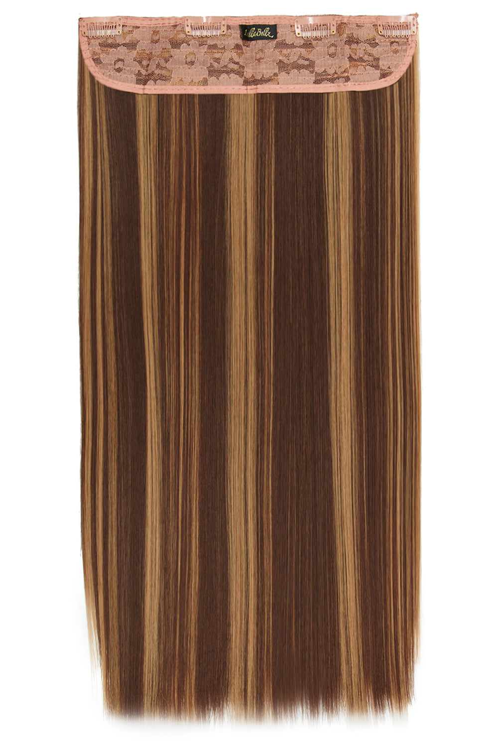 Épais 24" 1 Pièce Droite Clip Dans Les Extensions De Cheveux  - MARRONS | BLONDETTE #2