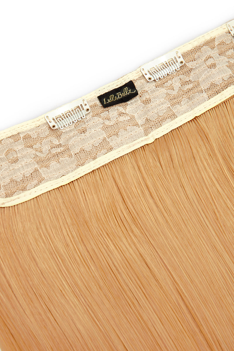 Dicke 24" 1-teilige gerade Clip-In-Haarverlängerungen  - BLONDE | Karamellblond #2