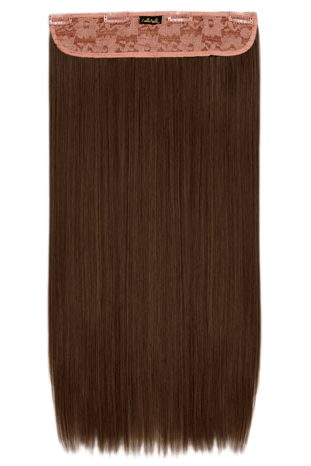 Épais 24" 1 Pièce Droite Clip Dans Les Extensions De Cheveux  - MARRONS | CHÂTAIGNE #2