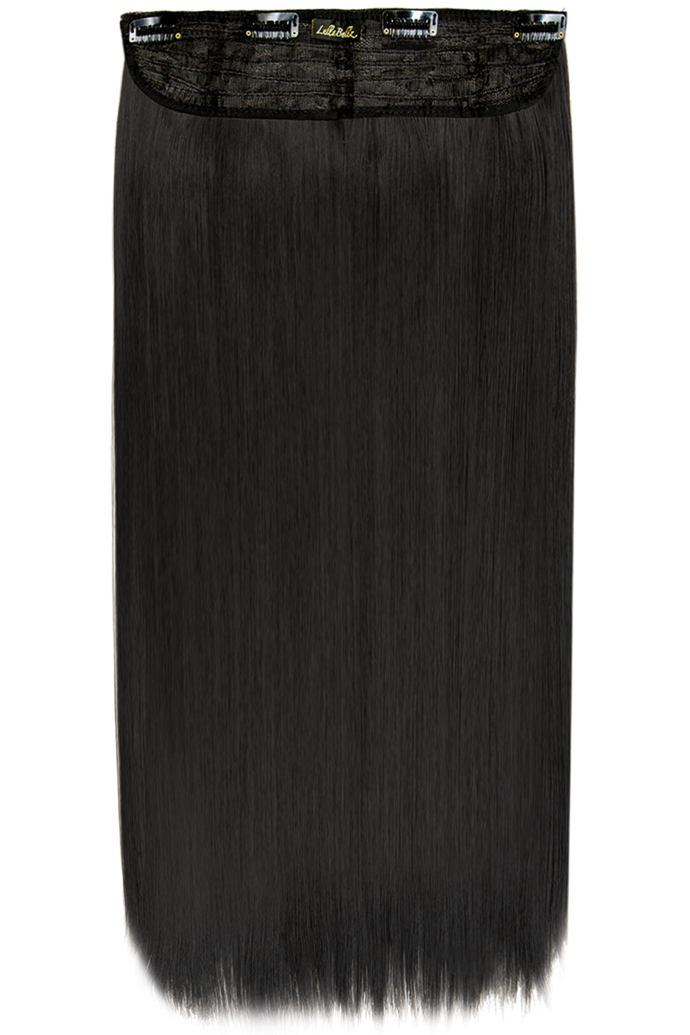 Épais 24" 1 Pièce Droite Clip Dans Les Extensions De Cheveux  - NOIRS | NOIR NATUREL #2
