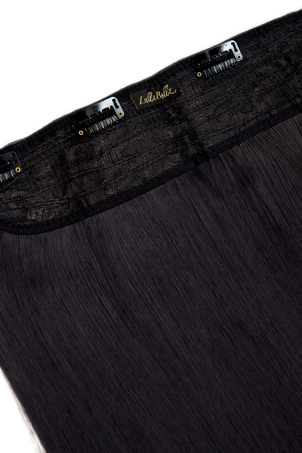 Épais 24" 1 Pièce Droite Clip Dans Les Extensions De Cheveux  - NOIRS | CORBEAU #2
