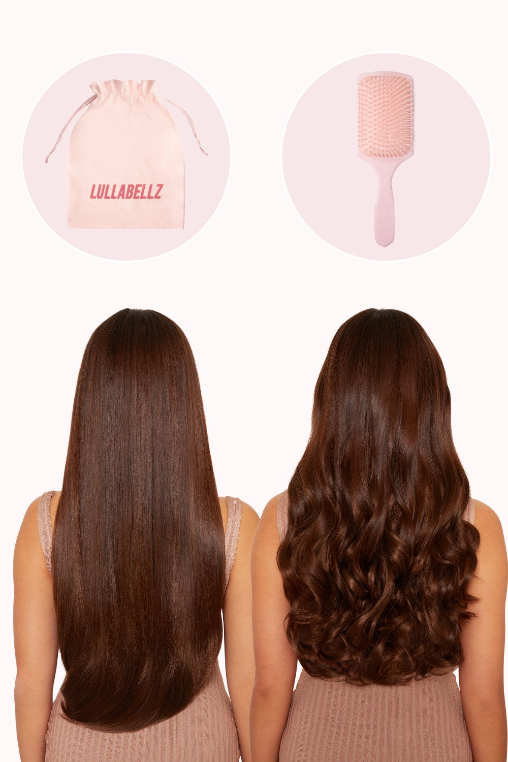 Épais 16" 1 Pièce Bouclés Clip Dans Les Extensions De Cheveux