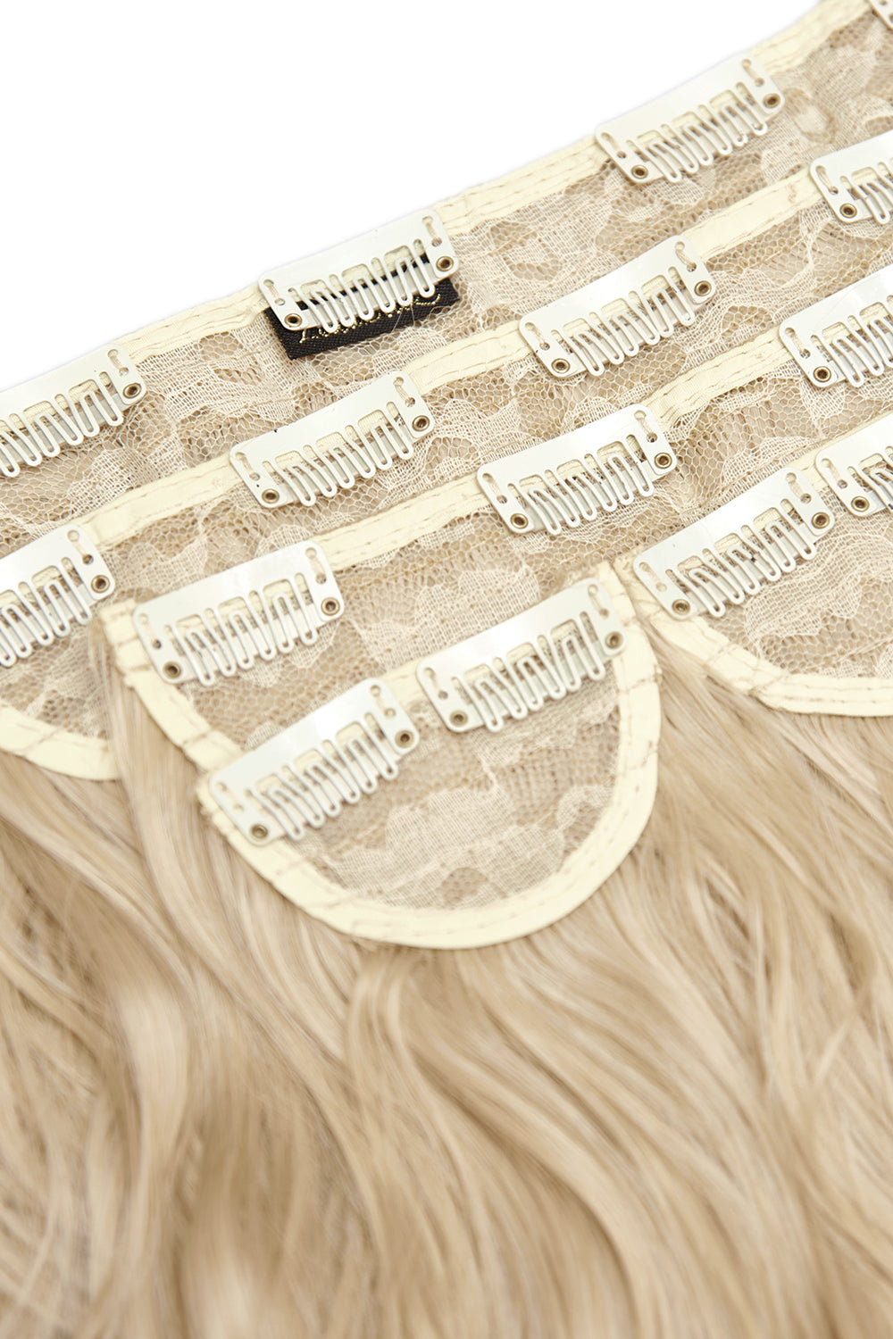 Clip de vague de longueur de taille de 26" 5 pièces super épais dans les extensions de cheveux - BLONDS | BLOND CALIFORNIEN #3