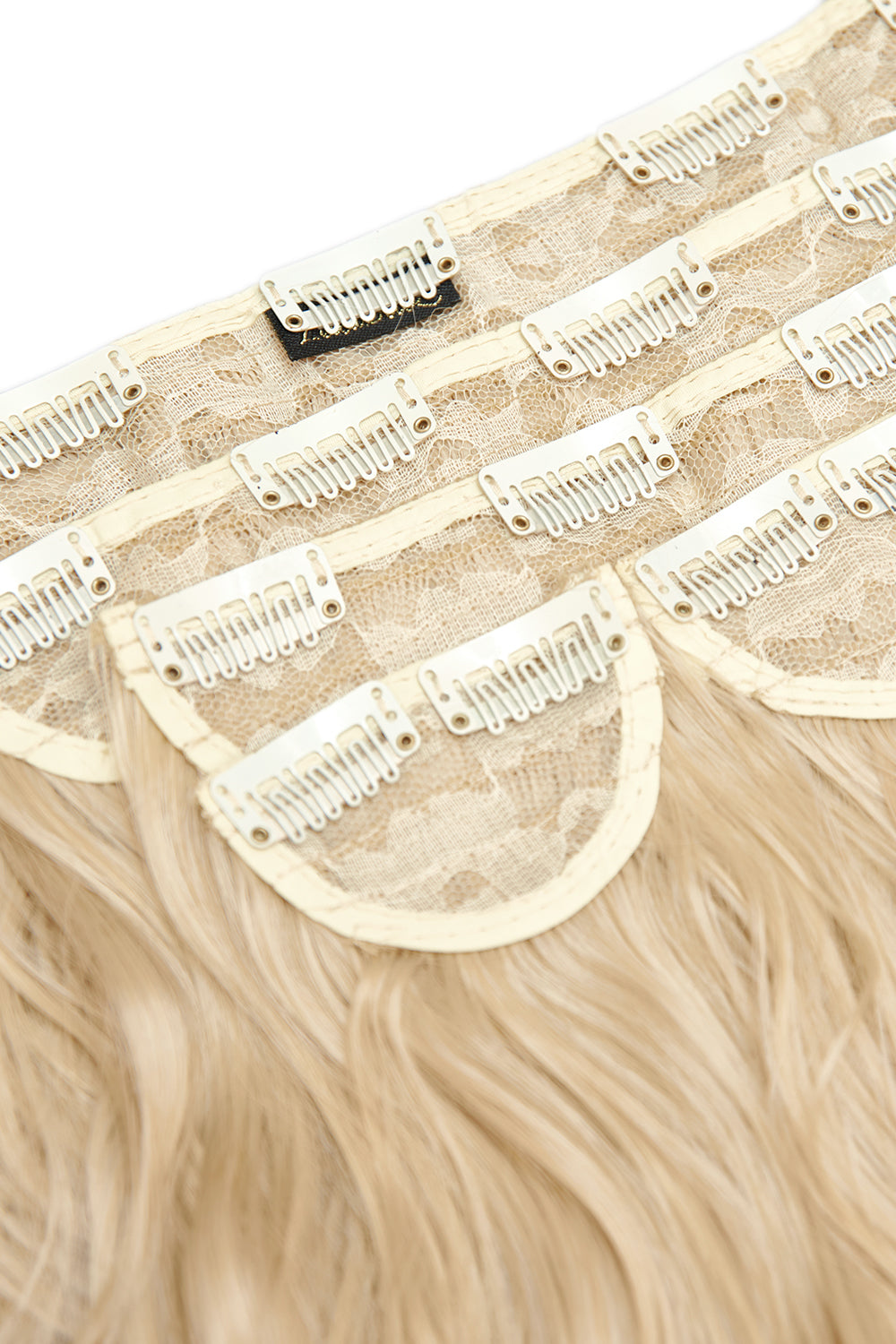 Clip de vague de longueur de taille de 26" 5 pièces super épais dans les extensions de cheveux - BLONDS | BLOND CLAIR #2