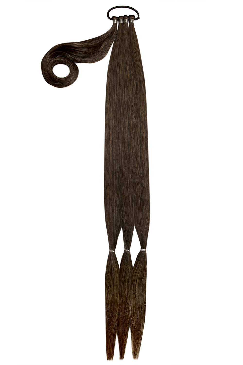 Grande 26" Braid - BROWNS | DARK BROWN & CARAMEL #3