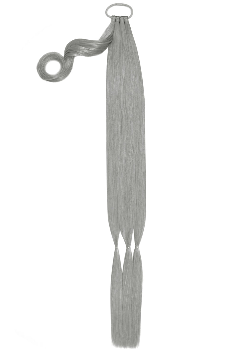Großes 26-Zoll-Geflecht - BLONDES | SILVER GREY #1