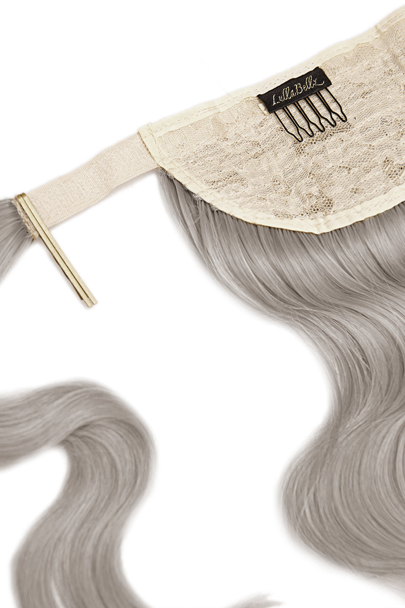 Grande 26" Hollywood Wave Wraparound Pony [Ausverkaufsartikel] - BLONDE | SILBER-GRAU #2